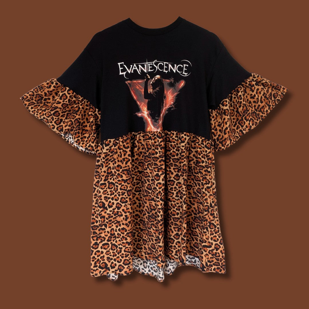 Evanescence - Leopard Print Smock Dress (M)