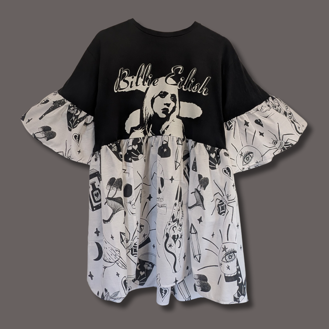 Billie Eilish - Witchy Print Smock Dress (XL/XXL)