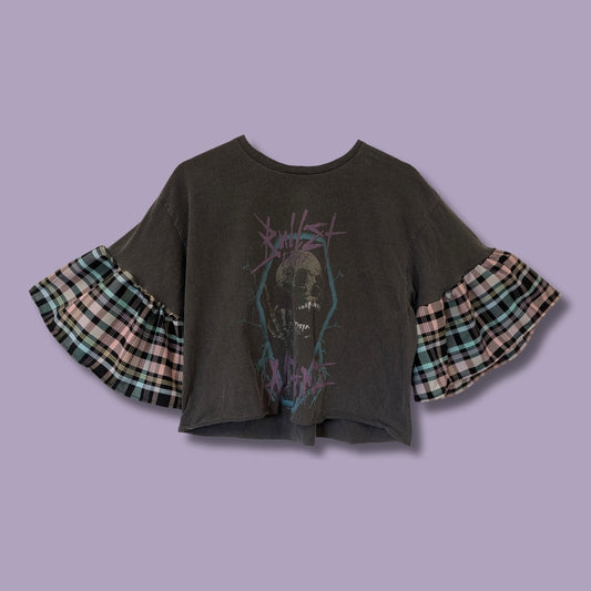 Bullet for my Valentine - Pastel Tartan Smock Top (L)