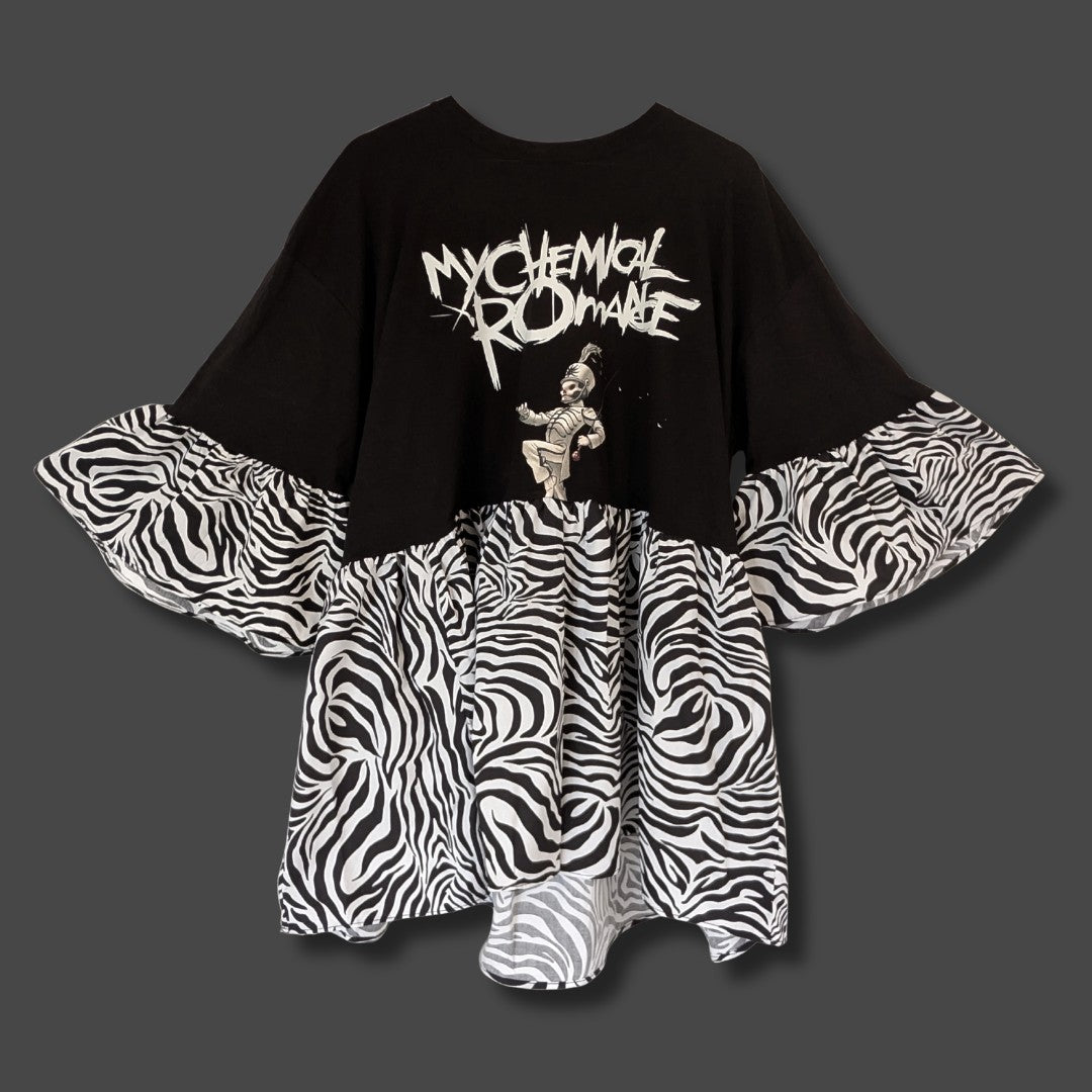 My Chemical Romance - Zebra Print Smock Dress (3XL/4XL)