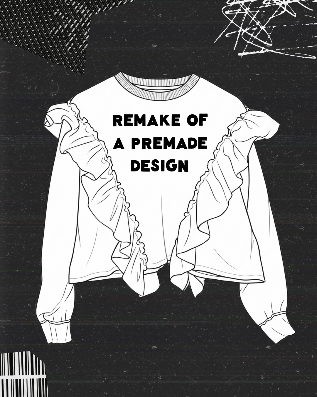 Remake of a Pre-made Sweatshirt