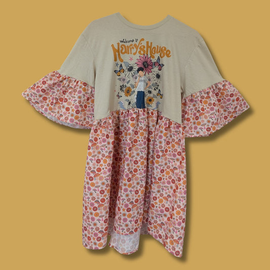 Harry Styles - Toadstool Floral Print Smock Dress (M)