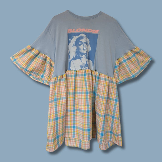 Blondie - Pastel Tartan Smock Dress (3XL)