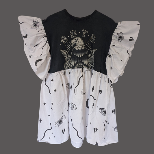 A Day To Remember - Witchy Print Smock Dress (XL)